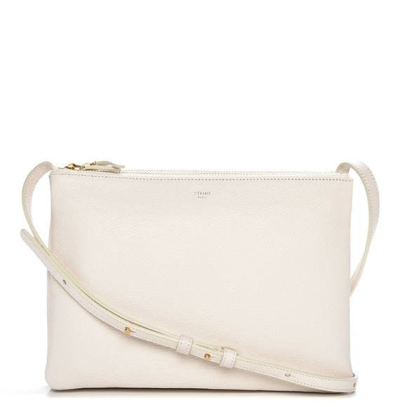 celine white purse